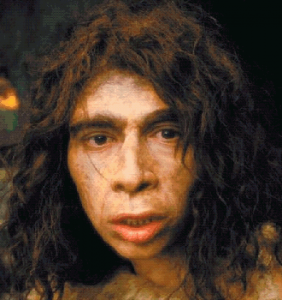 Neanderthal-type male 